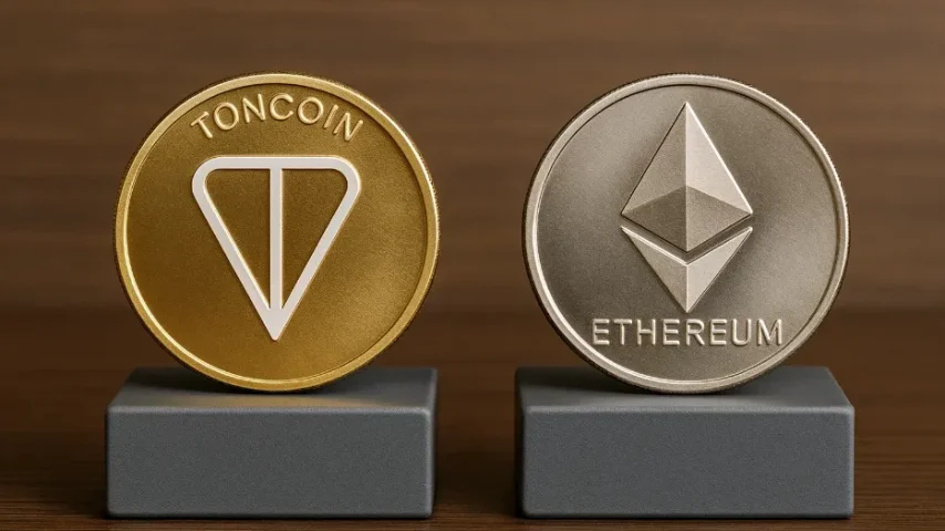 Toncoin и Ethereum: в чём разница и кто выиграет гонку блокчейнов